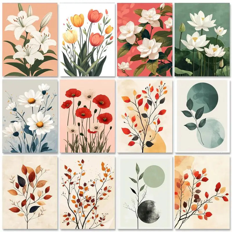 Flowers - Painting By Numbers