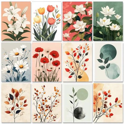 Flowers - Painting By Numbers