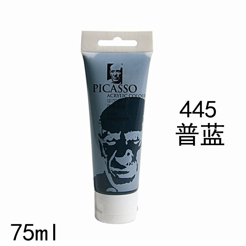 75ml Acrylic Paint Rich Pigments for Canvas. Wood, Watercolor or Multimedia Paper