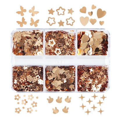 Various Sequin Shapes and Colors - Resin Filling for Jewelry Making
