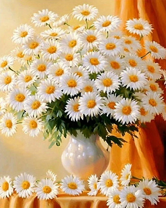 Paint By Number Flower Kits