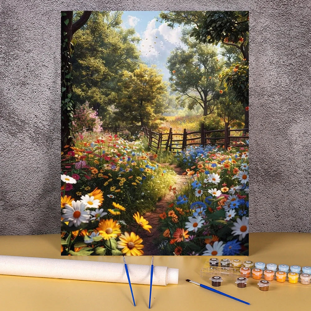 Forest and Mountains Paint By Numbers Kits