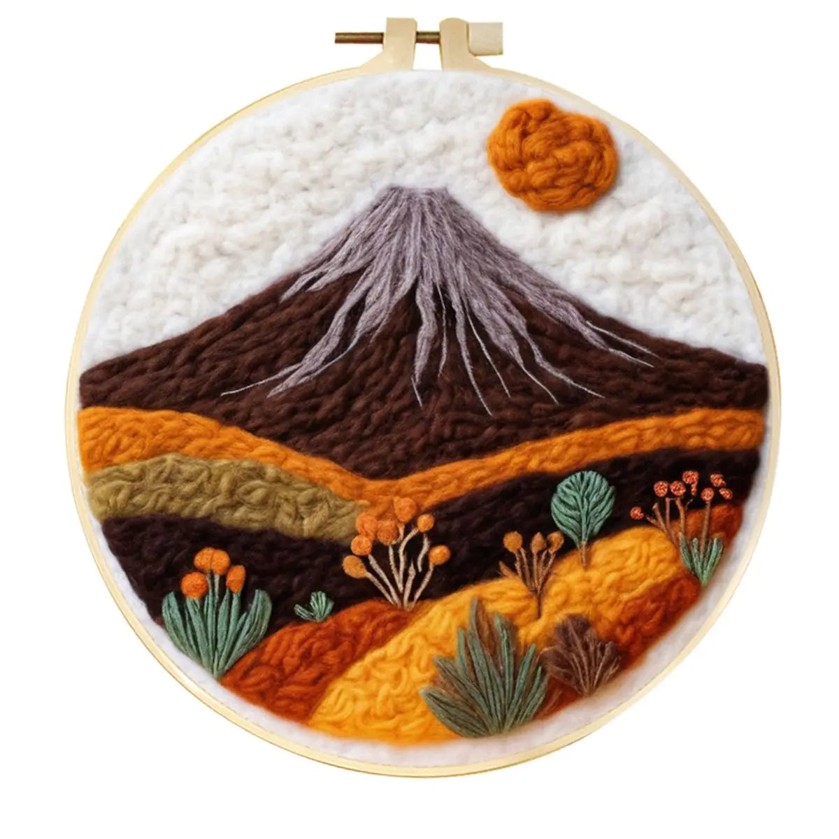 Landscape Pattern Wool Felting Kit