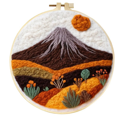Landscape Pattern Wool Felting Kit