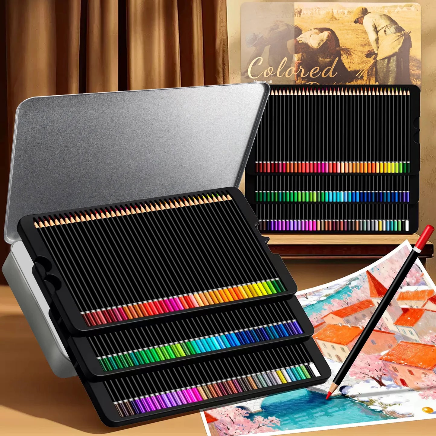 72 or 120 Watercolor Pencils