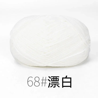 Organic Cotton Yarn 4ply - 1 Ball is 50g of Soft Yarn