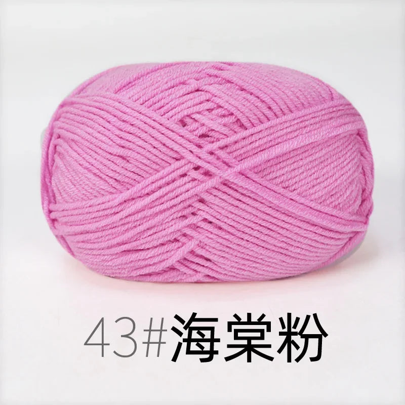 Organic Cotton Yarn 4ply - 1 Ball is 50g of Soft Yarn