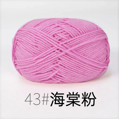 Organic Cotton Yarn 4ply - 1 Ball is 50g of Soft Yarn
