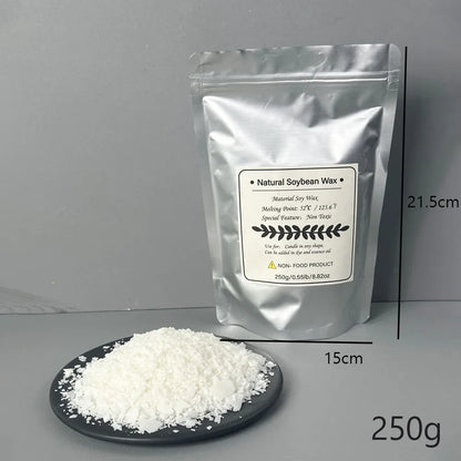 100, 250, 500, or 1000 grams of Pure Soy Wax for Candle Making