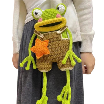 Big Mouthed Frog Crochet Kit