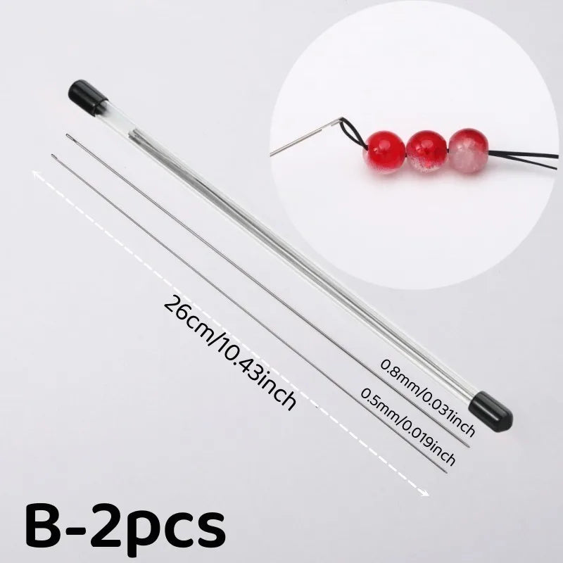 Stainless Steel Bead Threading Needle