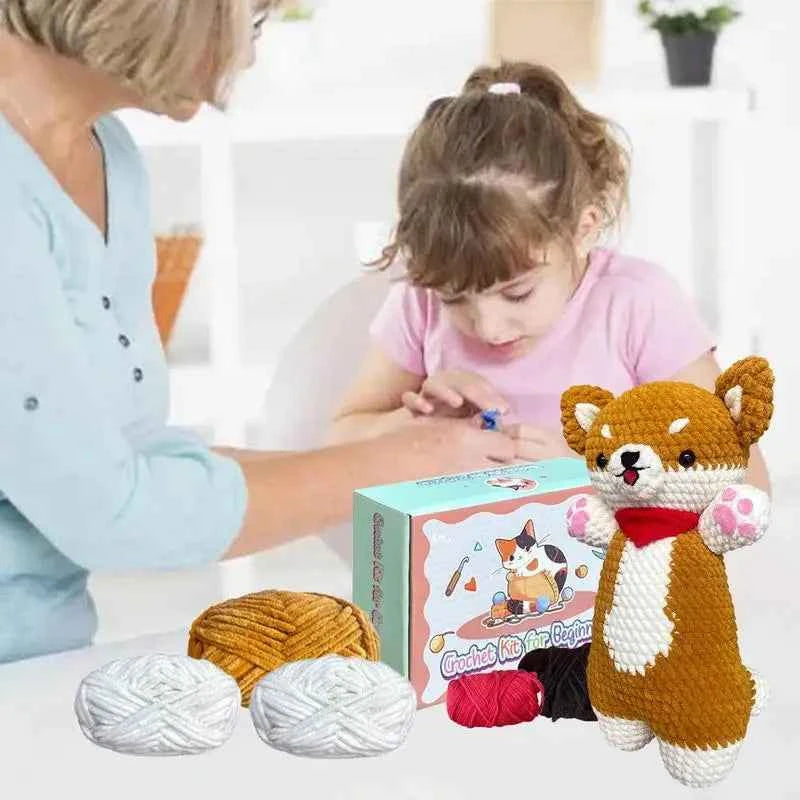 Beginner Fox Crochet Kit