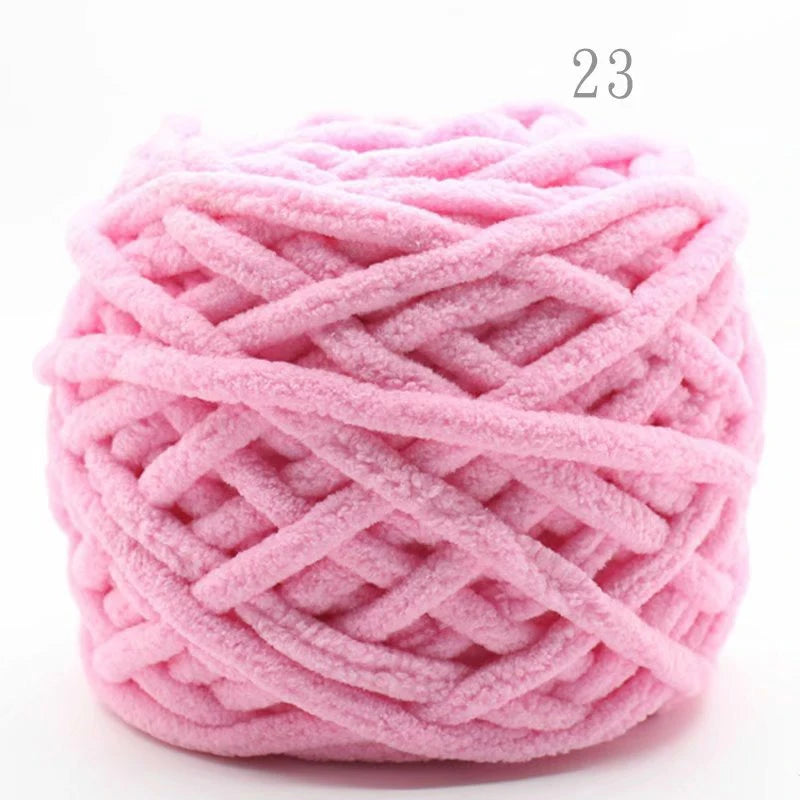 300g of Chenille Yarn - 20 Colors
