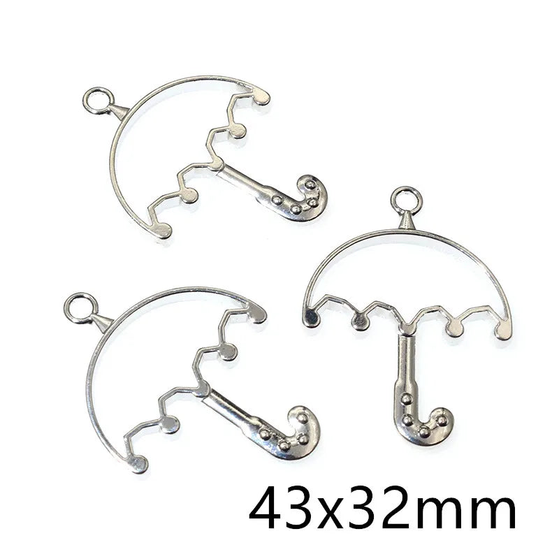Hollow Metal UV Resin or Epoxy Resin Frame for Jewelry Making