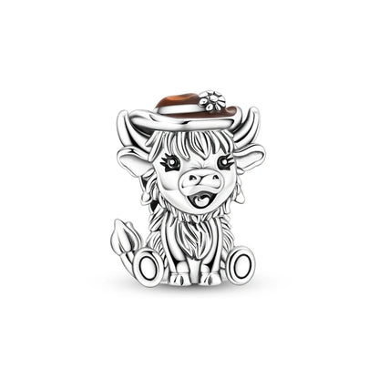 16 Sterling Silver Original Charm Pendant Beads