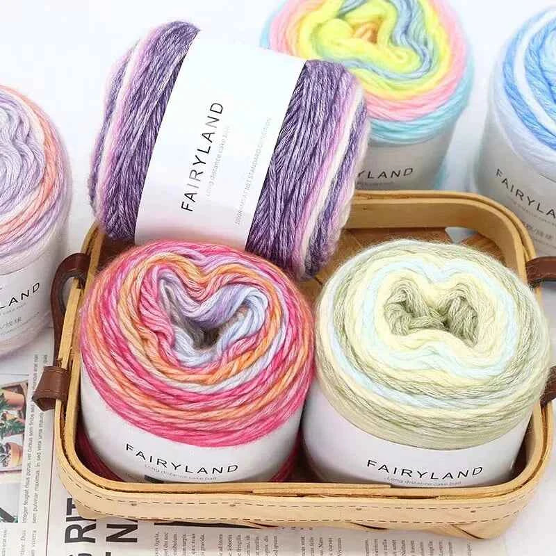 1pc 100g Gradient Colored Yarn
