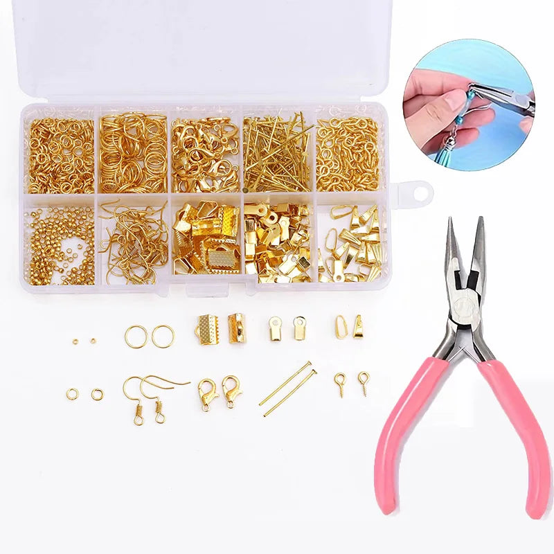 Jewelry Making Starter Kit for Earrings and Necklaces