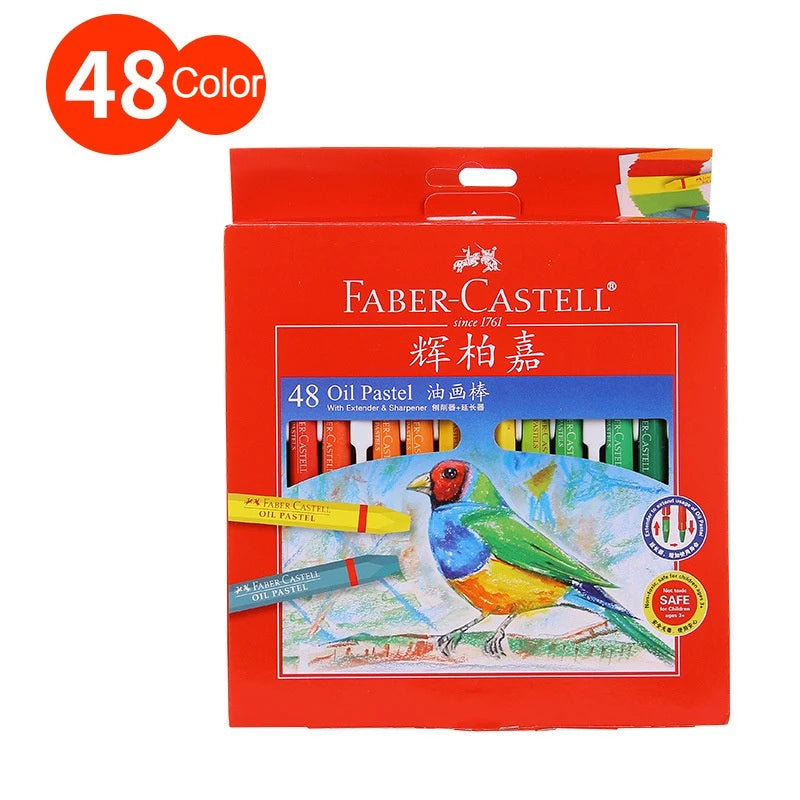 Faber-Castell 48-color oil pastel set 