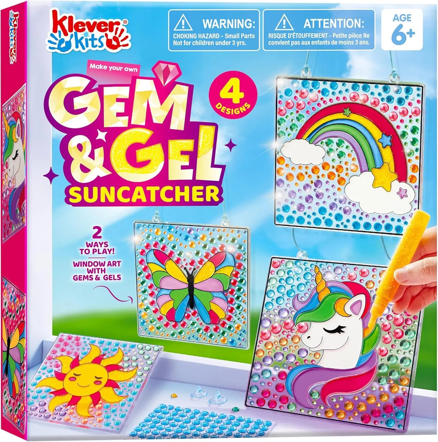 Window Art - Gems and Gels SunCatchers, Arts & Crafts for Kids