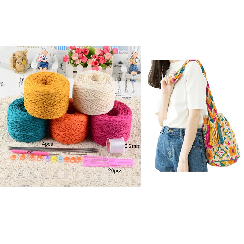 Hand Bag Crochet Kits