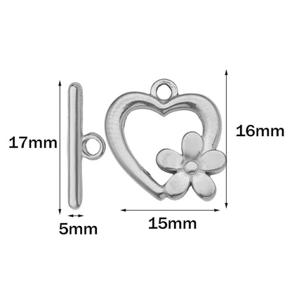 Stainless Steel Jewelry T-Bar Clasp/Connector for Necklace and Bracelet Making