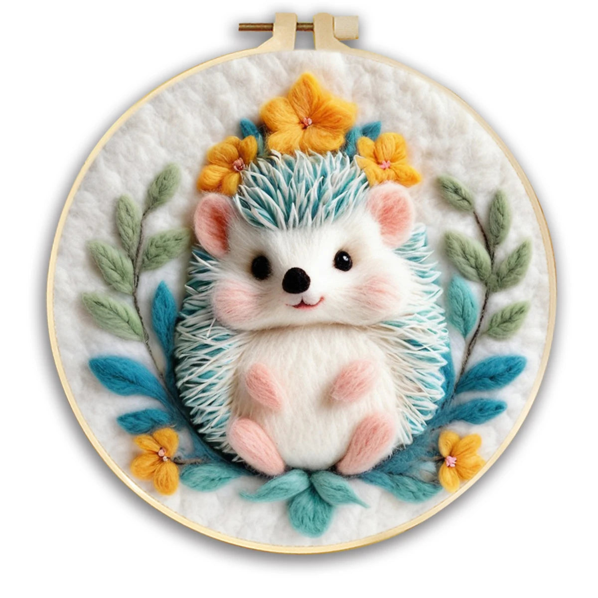 Wool Felting  For Adults - Baby Hedgehog and Turtles