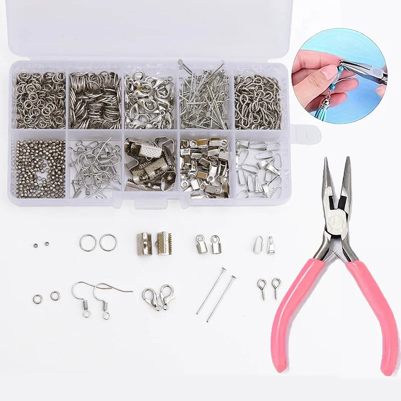 Jewelry Making Starter Kit for Earrings and Necklaces
