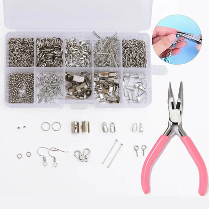 Jewelry Making Starter Kit for Earrings and Necklaces