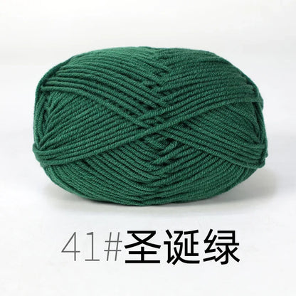 Organic Cotton Yarn 4ply - 1 Ball is 50g of Soft Yarn