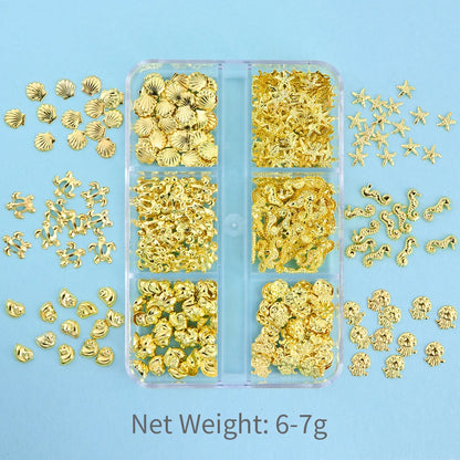 Variety of Metallic Stars, Moons, Butterflies and more - Resin Mold Fillers