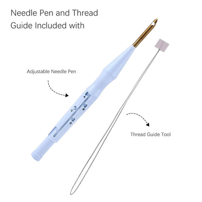 Cute Animal Punch Needle Kits  - Easy for Beginners