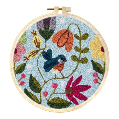Punch Needle Embroidery Kit - Variety of Birds