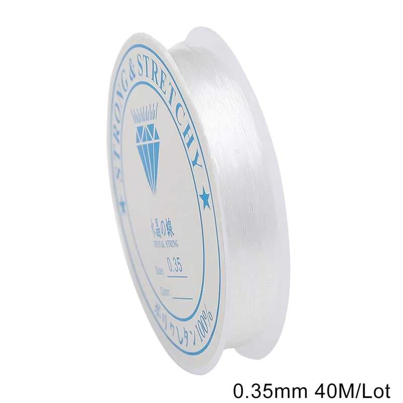 0.35mm nylon beading thread - 40m