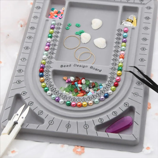 Bead Board Designing Tray For Jewelry Making - Bracelets, Necklaces