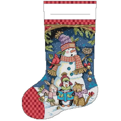 Christmas Stocking Cross Stitch Kits: 11, 14, or 16 CT