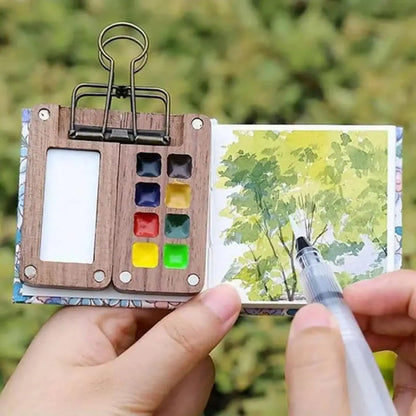Mini Portable Watercolor Travel Set