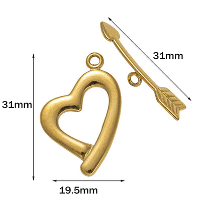 Stainless Steel Jewelry T-Bar Clasp/Connector for Necklace and Bracelet Making