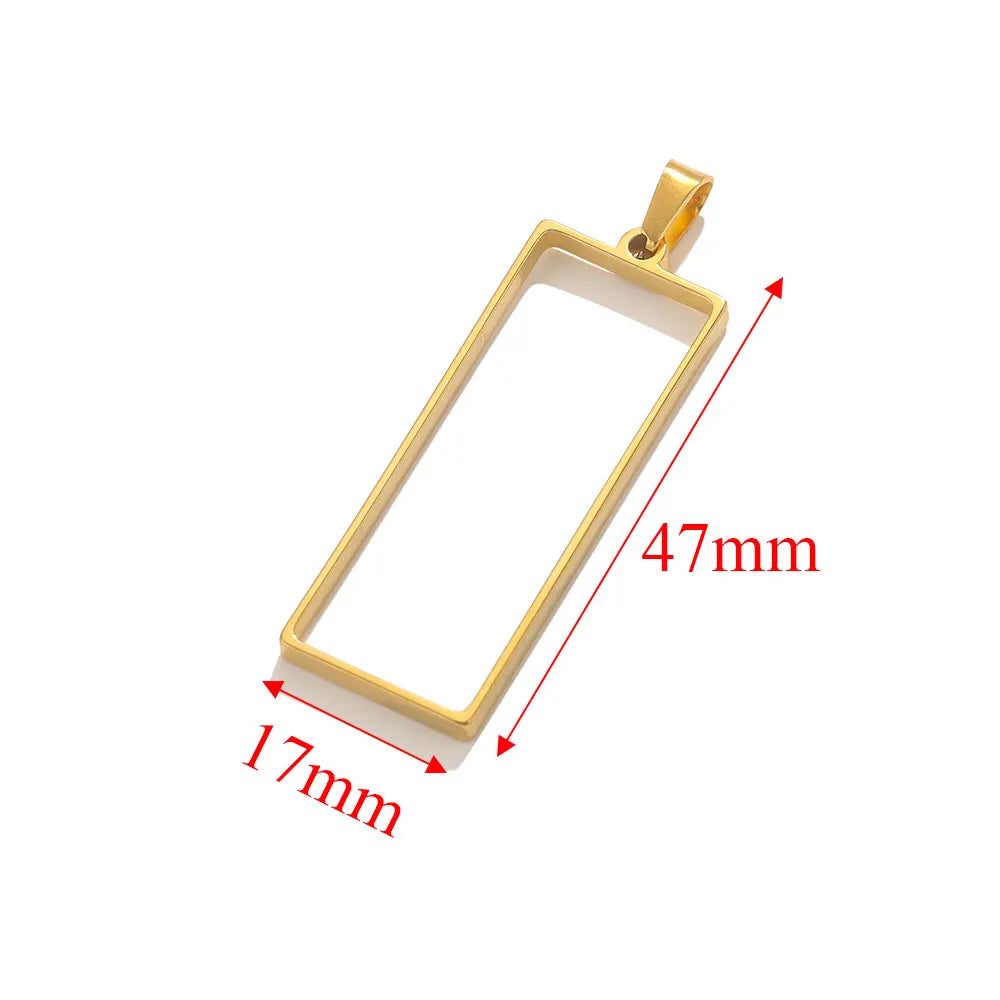Variety of Charm or Pendant Frame Molds for UV Resin