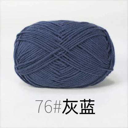 Organic Cotton Yarn 4ply - 1 Ball is 50g of Soft Yarn