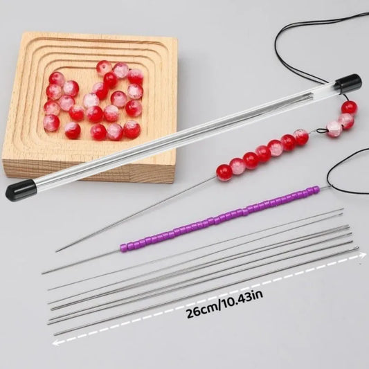 Stainless Steel Bead Threading Needle