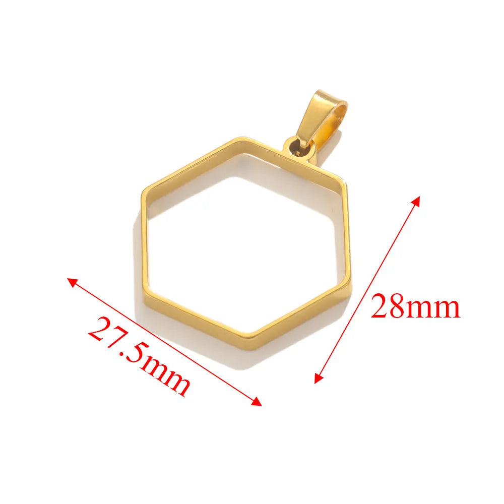 Variety of Charm or Pendant Frame Molds for UV Resin