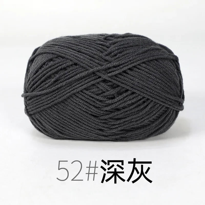 Organic Cotton Yarn 4ply - 1 Ball is 50g of Soft Yarn