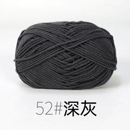Organic Cotton Yarn 4ply - 1 Ball is 50g of Soft Yarn