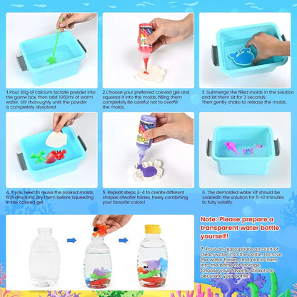 Magic Water Elf - Make Gel Under Water Creatures