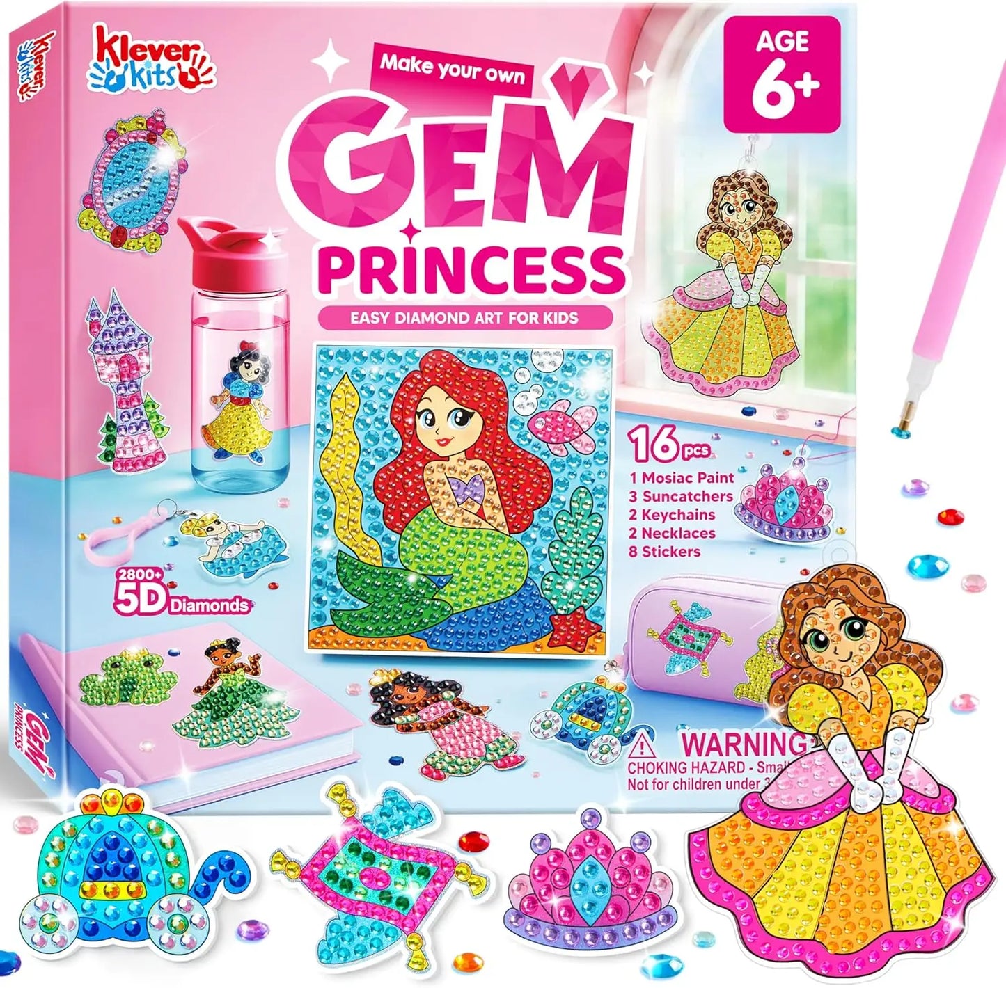 Gem Painting Kit - 16 Projects