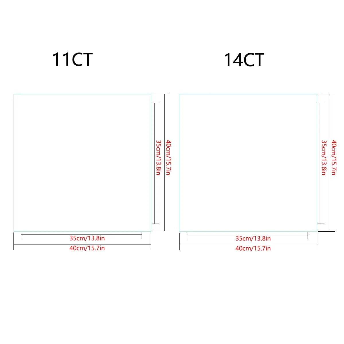 Cross-Stitch Kit - Size 40X40CM - 11CT or 14CT DIY