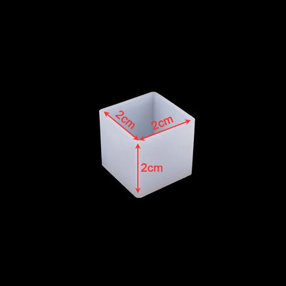 Silicone Cylinder, Hexagon, Square, Rectangle or Cuboid Resin Molds or Candle Making Molds - Different Sizes Available
