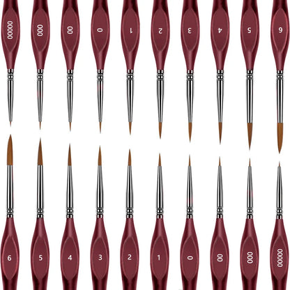 10/11/20/22Pcs Fine Detail Paint Brushes