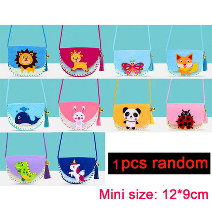 Cute Shoulder Bag Sewing Kits for Kids