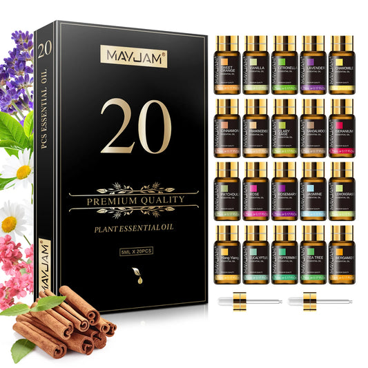 MAYJAM Essential Oils 20 Piece Kit